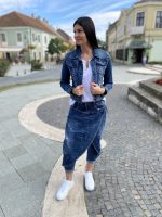 Átkötős farmer nadrág