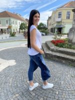 Átkötős farmer nadrág