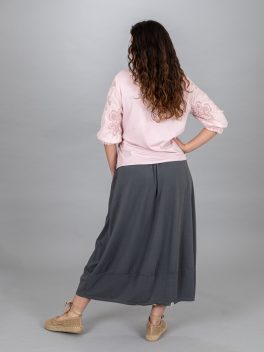 Vékony zsebes szoknya-nadrág