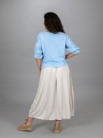 Vékony zsebes szoknya-nadrág