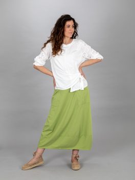 Vékony zsebes szoknya-nadrág