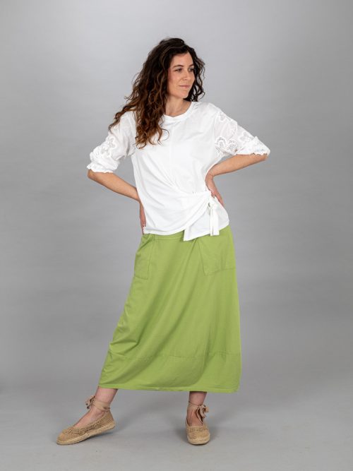 Vékony zsebes szoknya-nadrág