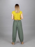 Zsebes bő szárú nadrág