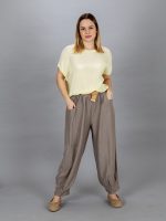 Zsebes bő szárú nadrág