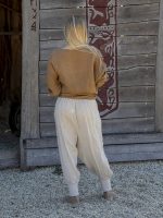 Cipzáros len nadrág