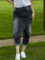 Átkötős farmer nadrág