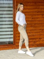 Átkötős vászon nadrág