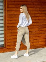 Átkötős vászon nadrág