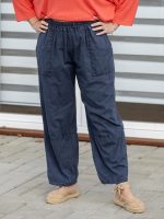 Koptatott vászon nadrág