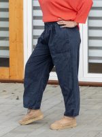 Koptatott vászon nadrág