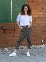 Átkötős vászon nadrág