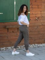 Átkötős vászon nadrág