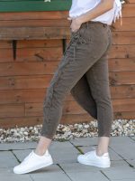 Átkötős vászon nadrág