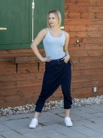 Átkötős vászon nadrág