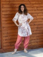 Virágos hosszú ing