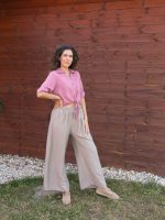 Viszkóz gumis nadrág