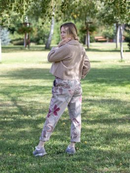 Mintás vászon nadrág