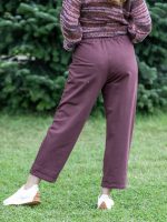 Elől varrott pamut nadrág