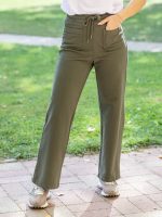 Egyenes szárú kis zsebes nadrág