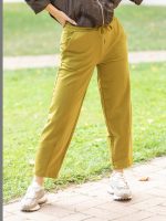 Lefelé szűkülő pamut nadrág