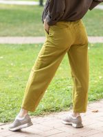 Lefelé szűkülő pamut nadrág