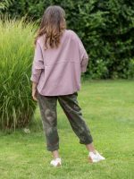 Mintás vászon nadrág