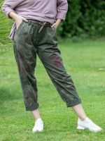 Mintás vászon nadrág