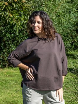 Oversize pamut felső