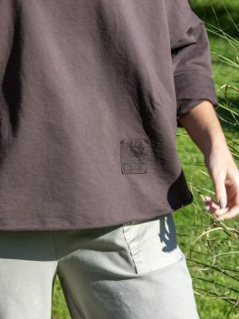 Oversize pamut felső