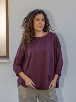 Oversize pamut felső