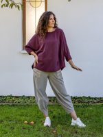 Oversize pamut felső