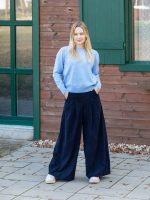 Pöttyös kötött felső