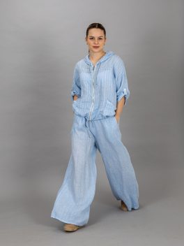 Pamut derekú len nadrág