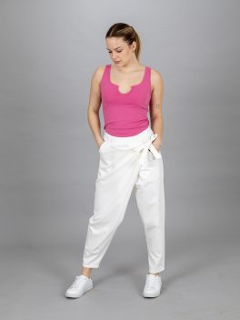 Átlapolt masnis nadrág