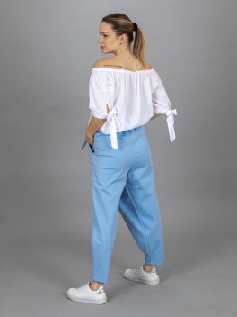 Átlapolt masnis nadrág