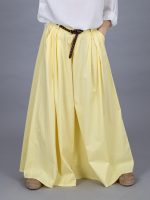 Öves bő szárú nadrág
