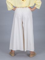 Öves bő szárú nadrág
