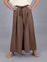 Öves bő szárú nadrág