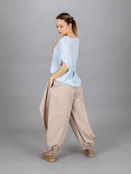 Alul gumis átlapolt nadrág