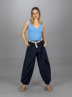 Alul gumis átlapolt nadrág