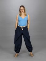 Alul gumis átlapolt nadrág