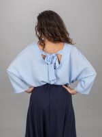 Hátul masnis felső