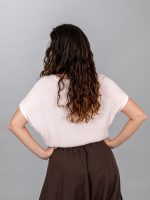 Gyűrt viszkóz felső