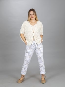 Gyűrt mintás nadrág