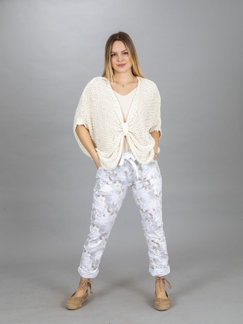 Gyűrt mintás nadrág