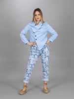 Gyűrt mintás nadrág