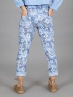 Gyűrt mintás nadrág