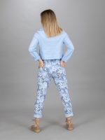 Gyűrt mintás nadrág