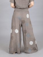 Pöttyös len nadrág