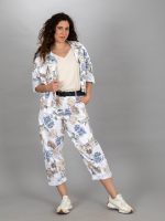 Rózsás vászon kabátka